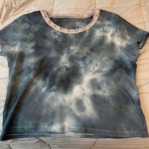 Aeropostale tie dye crop top